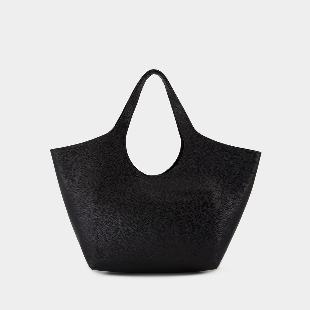 Anine Bing Medium Lili Tote Bag - Leather - Black