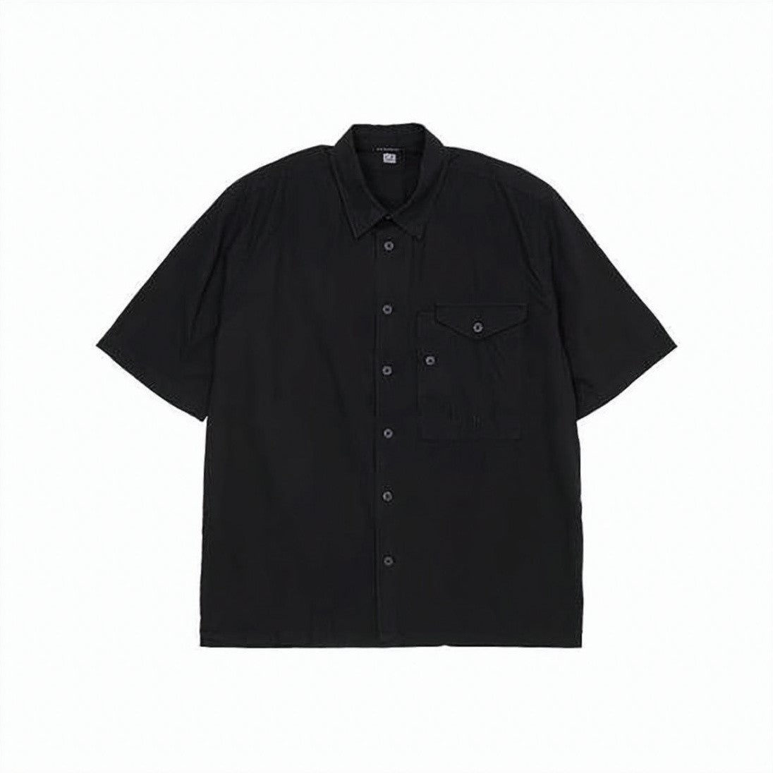 C.P. Company Short-Sleeved Button-Down Shirt With Classic Collar