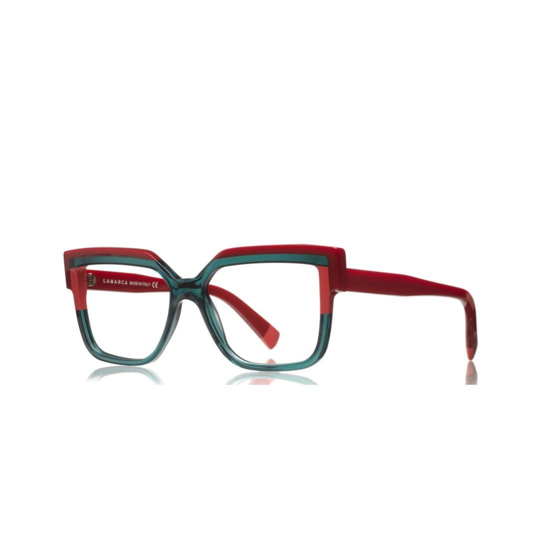 Lamarca Fusioni 155 Two-Tone Bold Oversized Square Sunglasses
