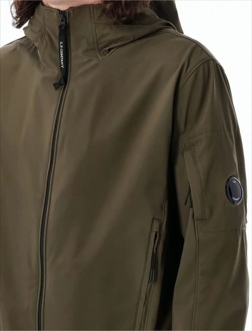 C.P. Company Fitted Green Jacket With High Collar