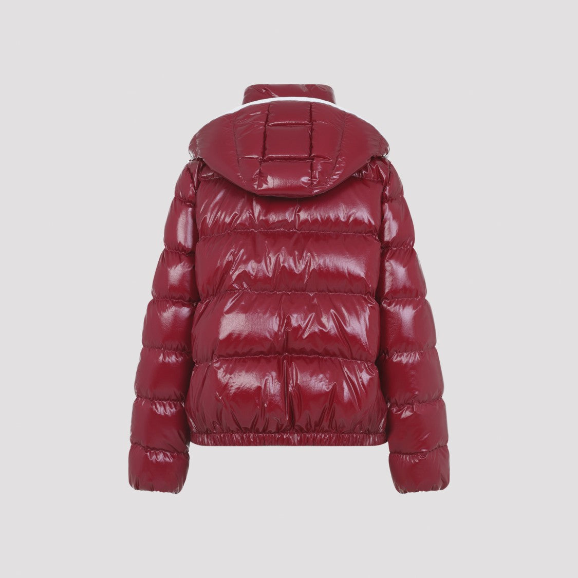 Moncler Glossy Padded Jacket With High Collar