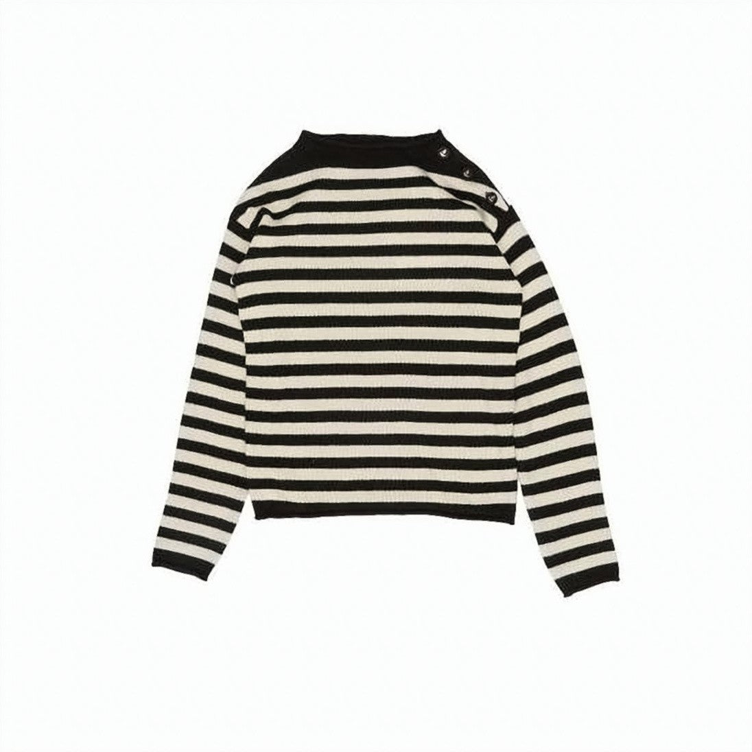 Dior Horizontal Striped Knit Sweater