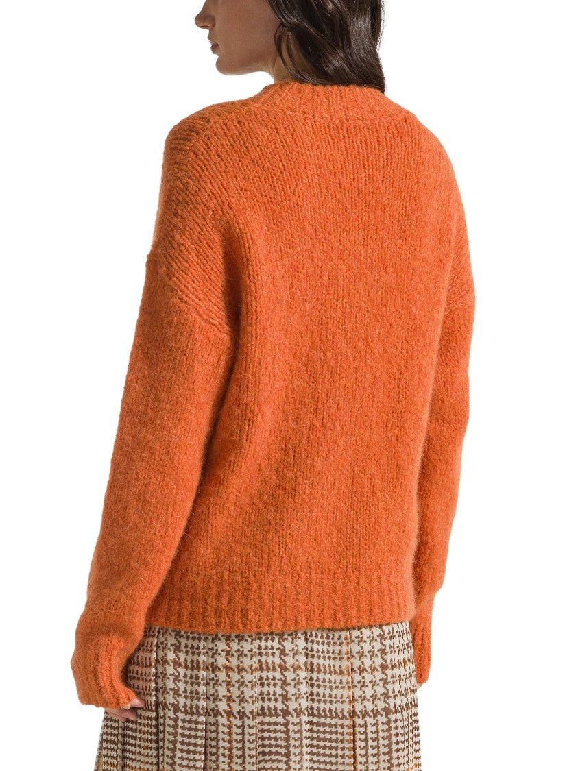 Seventy Venezia Round Neck Alpaca-Blend Crewneck Sweater