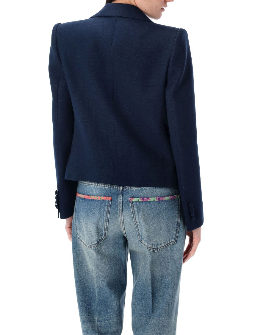 Valentino Garavani Cropped Jacket Bow