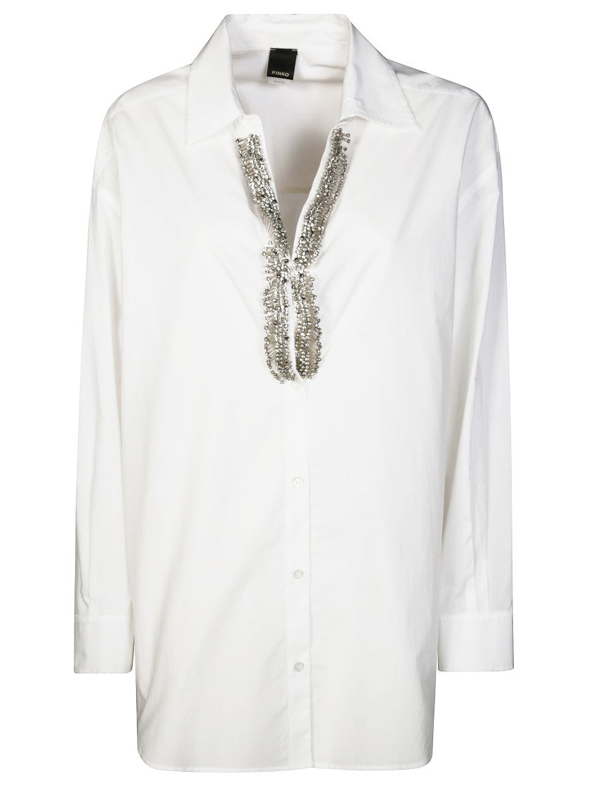 Pinko You Will Understand Mussolata Dyed Shirt