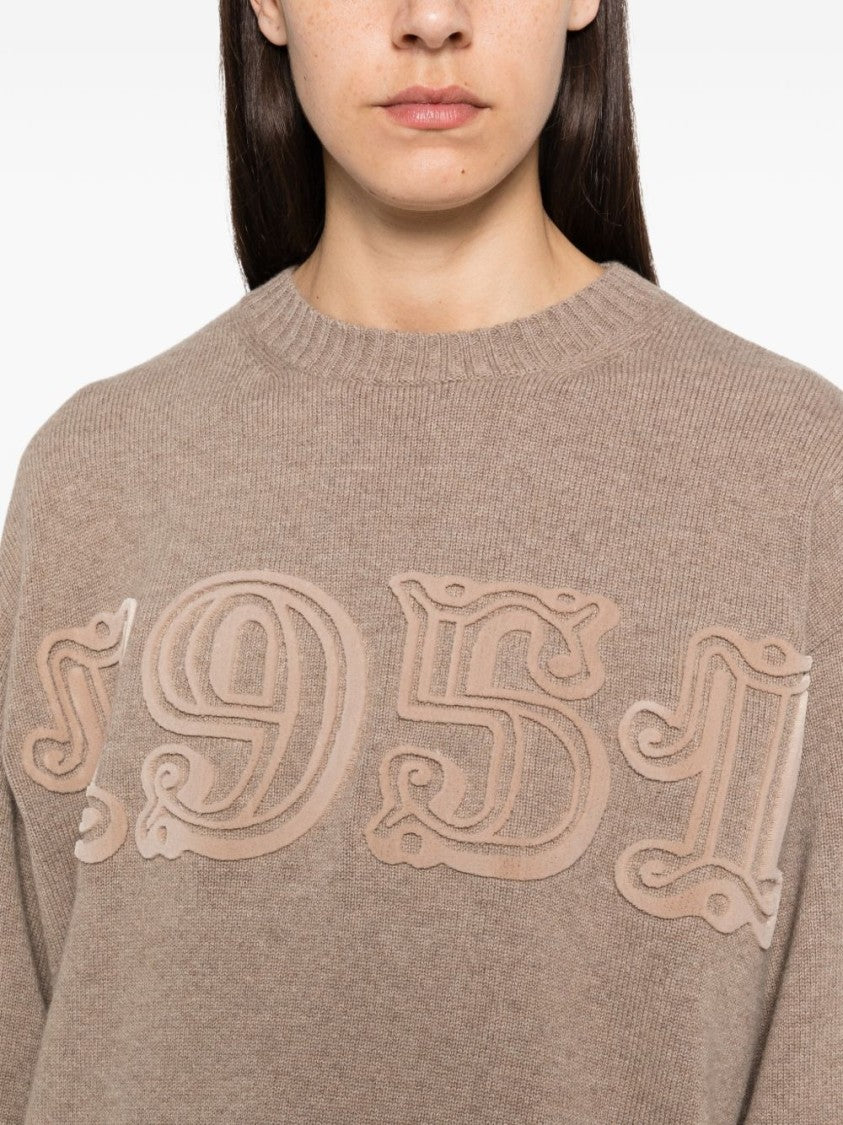 Max Mara Oversized Textured 1951 Knit Sweater