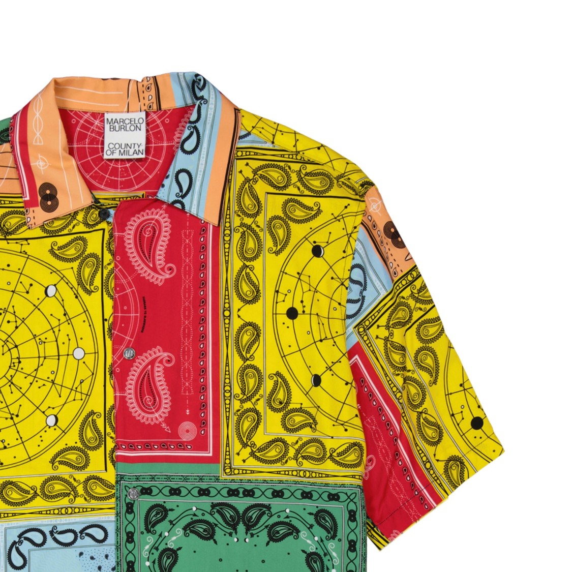 Marcelo Burlon Colour-Block Shirt