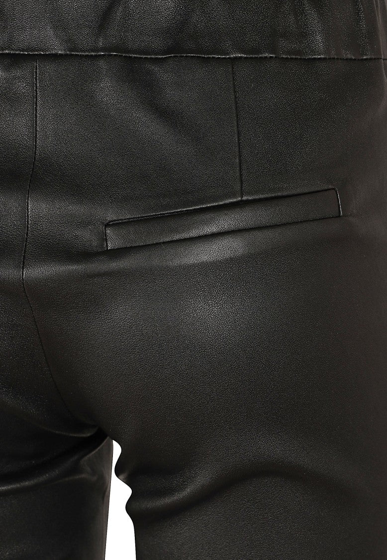 Arma Fitted Stretch Plongé Leather Trousers