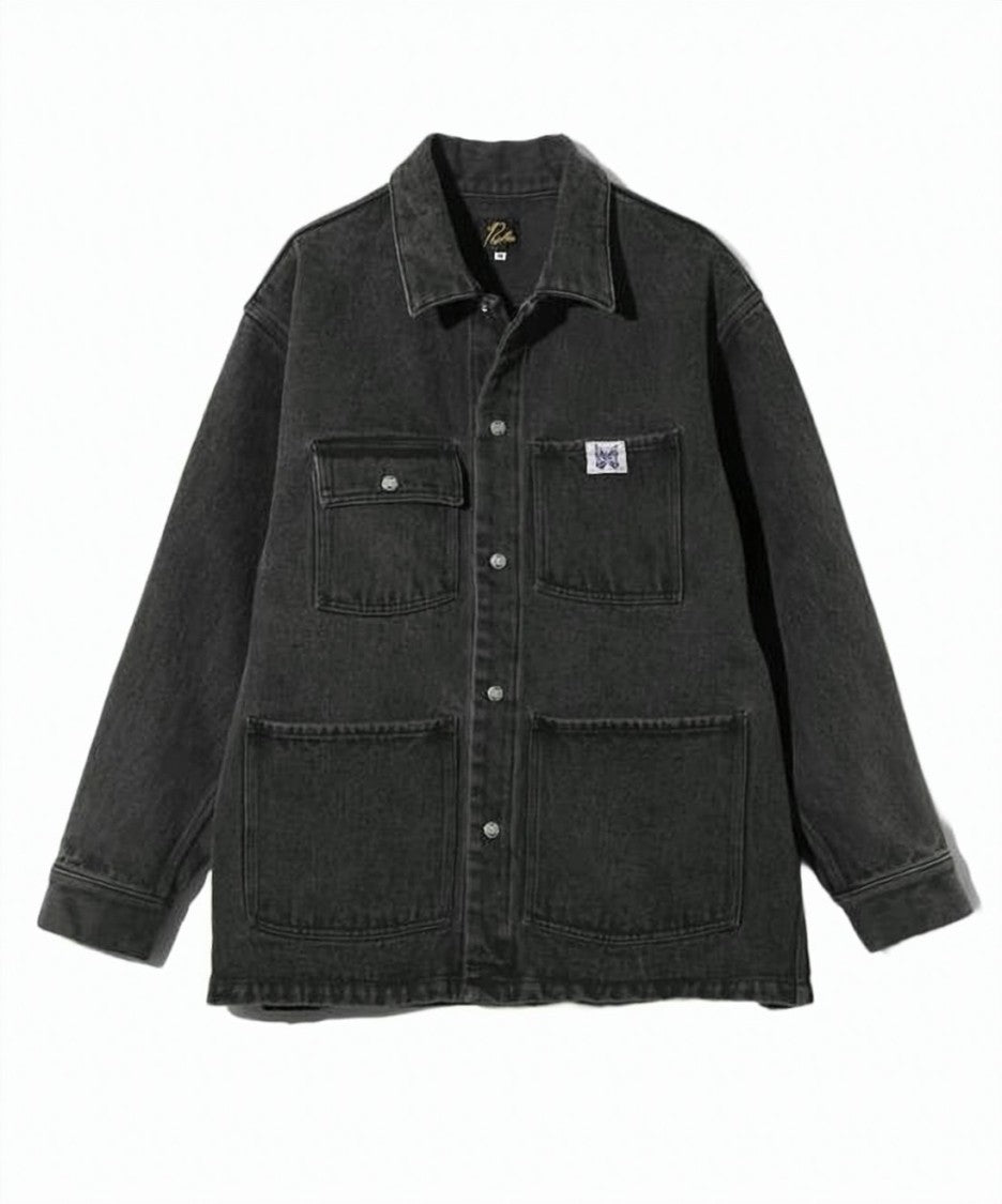 Needles Relaxed Fit Button-Up Casual Jacket With Vintage Aesthetic