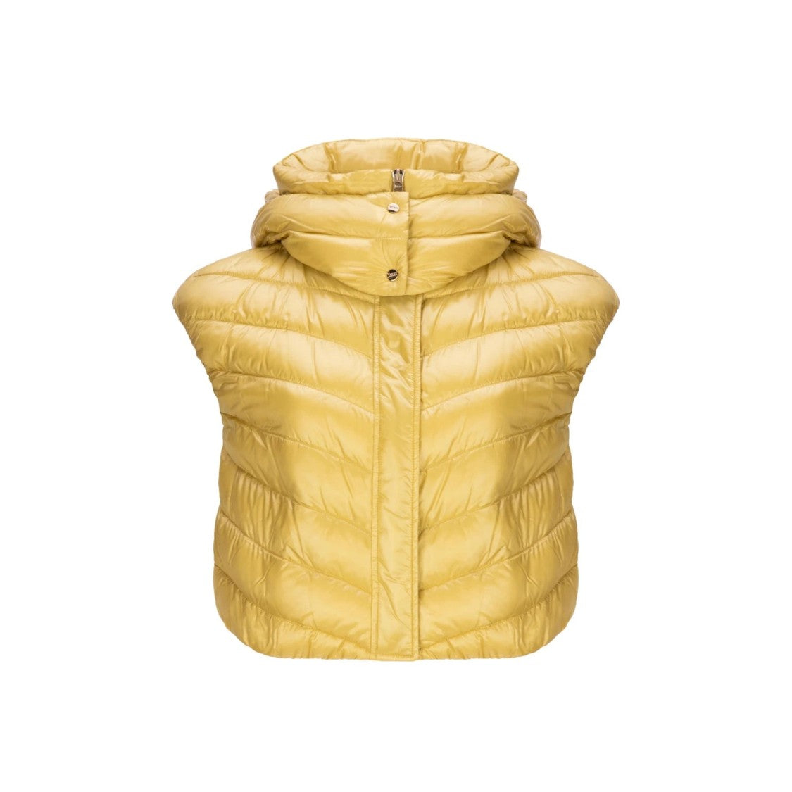 Herno Down Vest Jacket With Detachable Hood