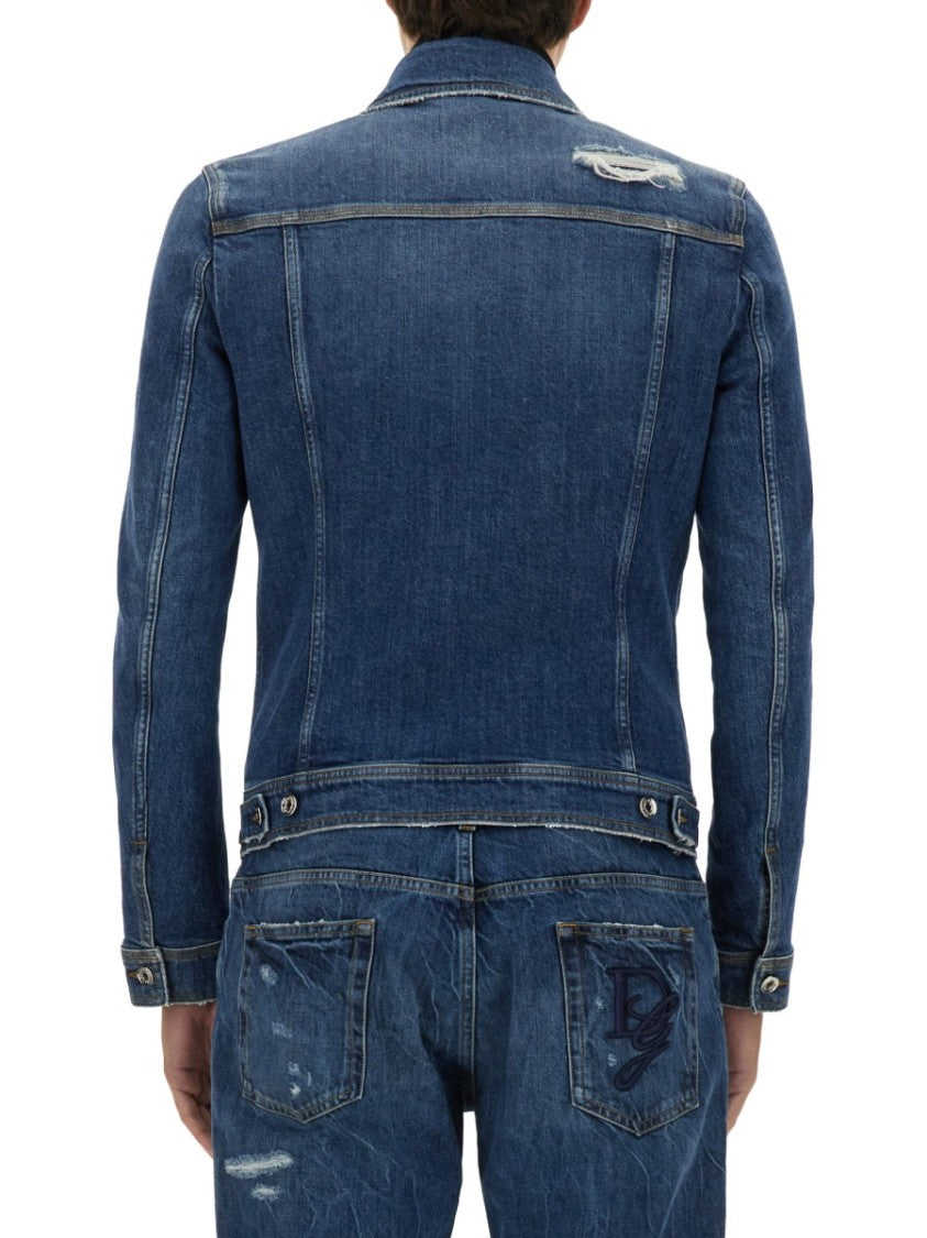 Dolce & Gabbana Strethc Denim Jacket
