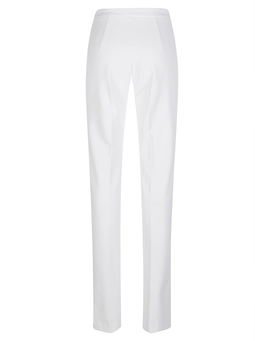Elisabetta Franchi Essential Tailored Polyester-Blend Straight-Leg Pants
