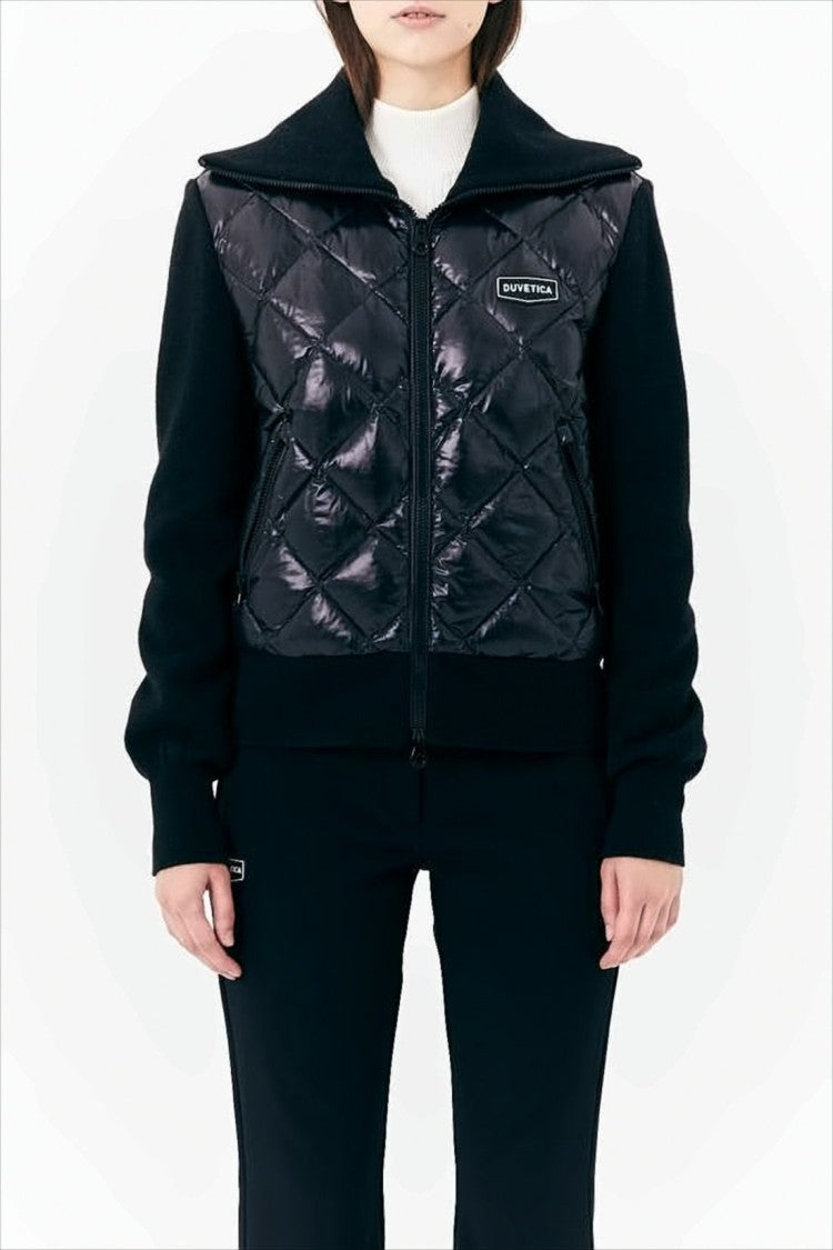 Duvetica Quilted Padded Jacket With Glossy Finish