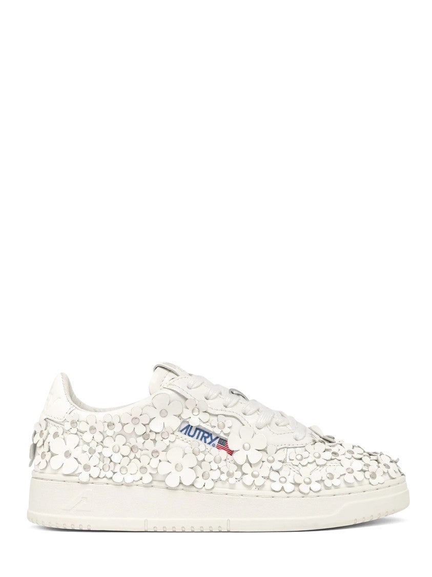 Autry Low-Top Sneakers With Clean Silhouette And Rounded Toe