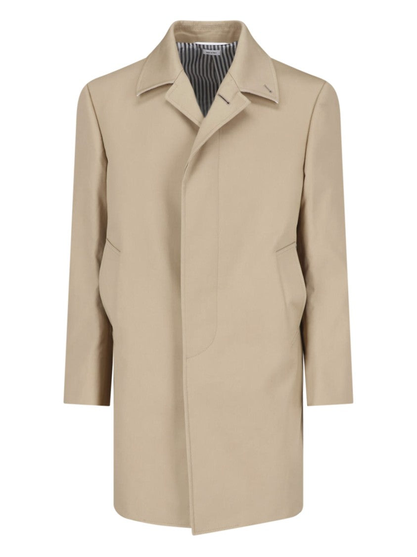 Thom Browne Beige Mackintosh Bal Cotton Jacket
