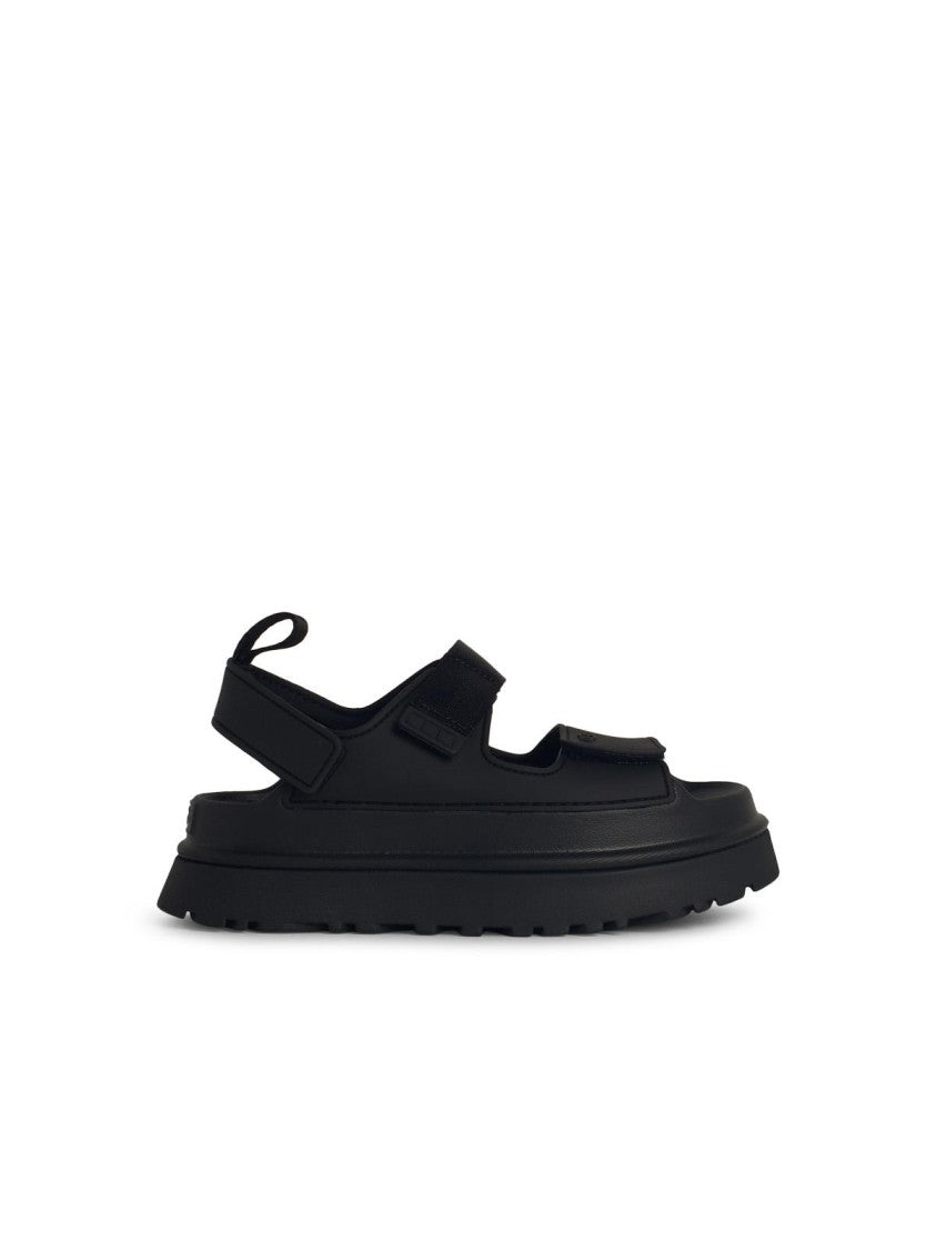 Ugg Goldenglow' Black Rubber Sandals