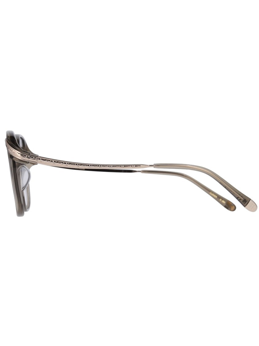 Yellows Plus Grey Acetate Sunglasses With Contemporary Frame Design
