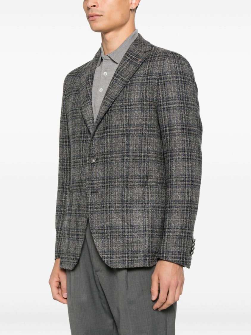 Tagliatore Classic Tailored Men's Jacket With Structured Shoulders