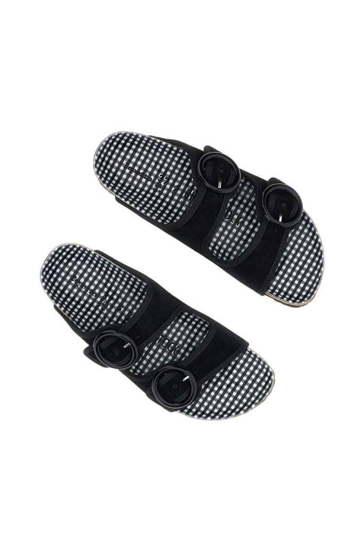 Birkenstock Ballet-Inspired Arizona Sandal With Gingham Cork Footbed