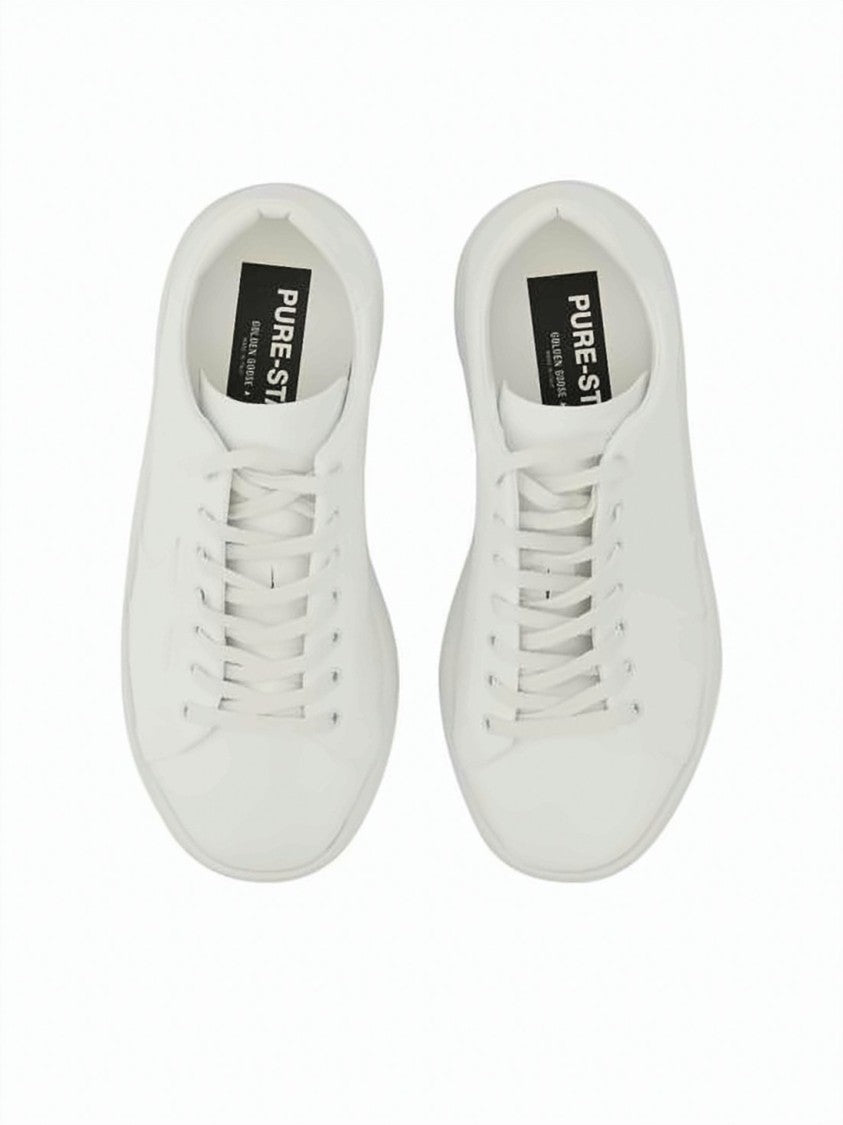 Golden Goose Smooth Upper Low-Top Sneakers With Star Detailing