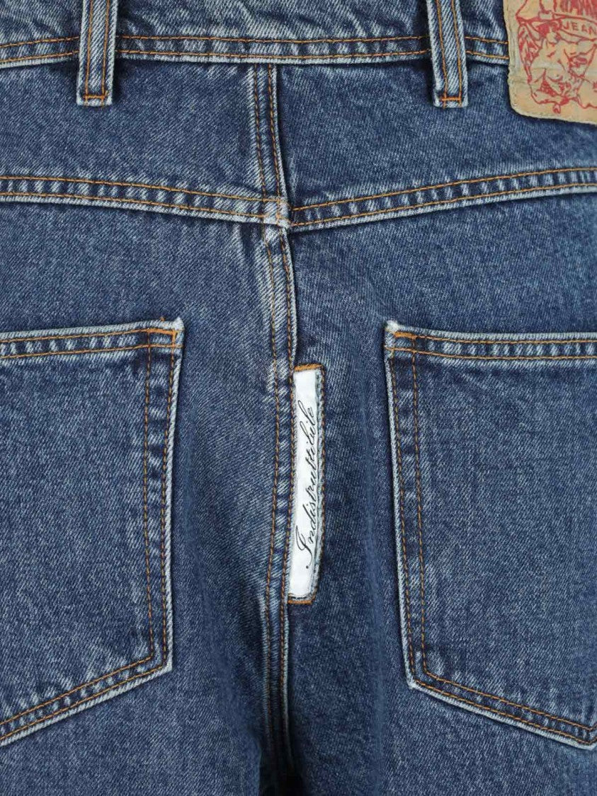 Magliano "Indistruttibile" Wide Jeans – Blue