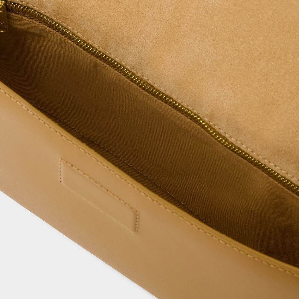 A.P.C. Charlotte Hobo Bag - Leather - Brown