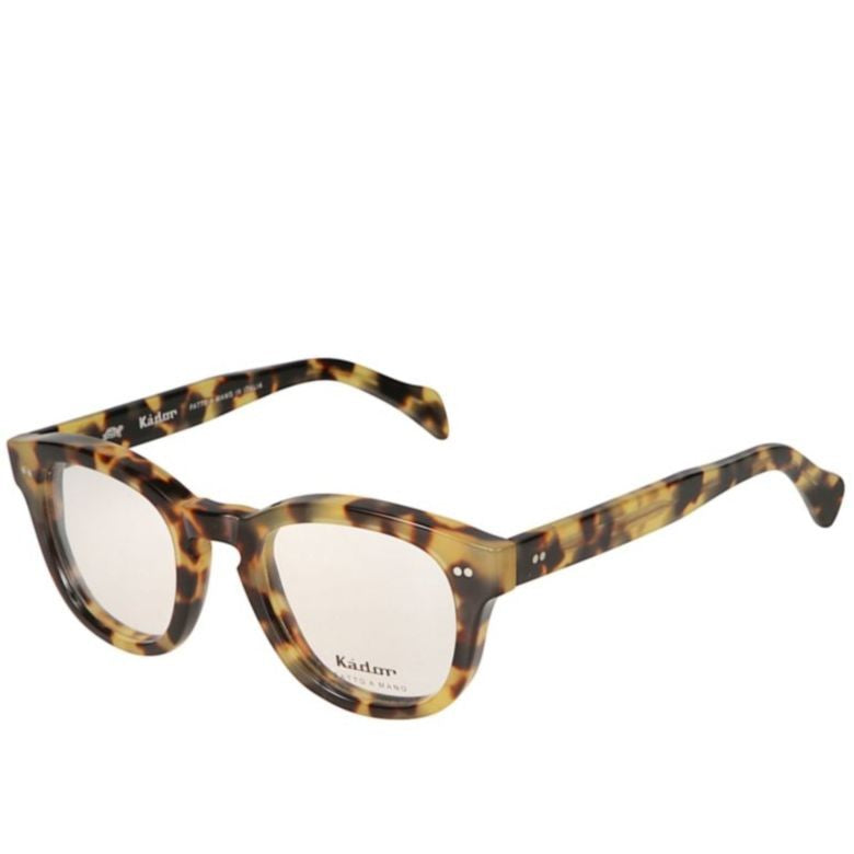 Kador Kosmo Classic Tortoiseshell Frame Eyeglasses With Vintage Details