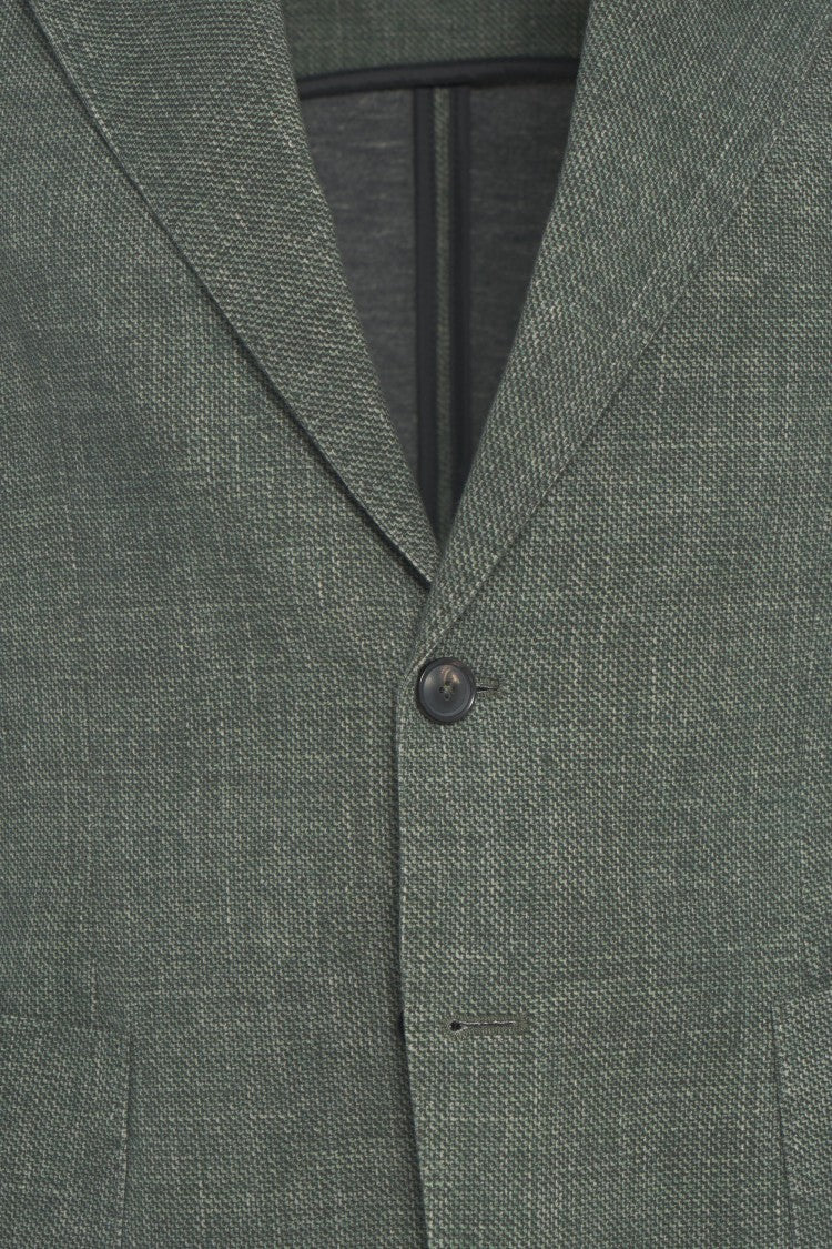 Circolo 1901 Textured Fabric Blazer With Single-Button Closure And Patch Pockets