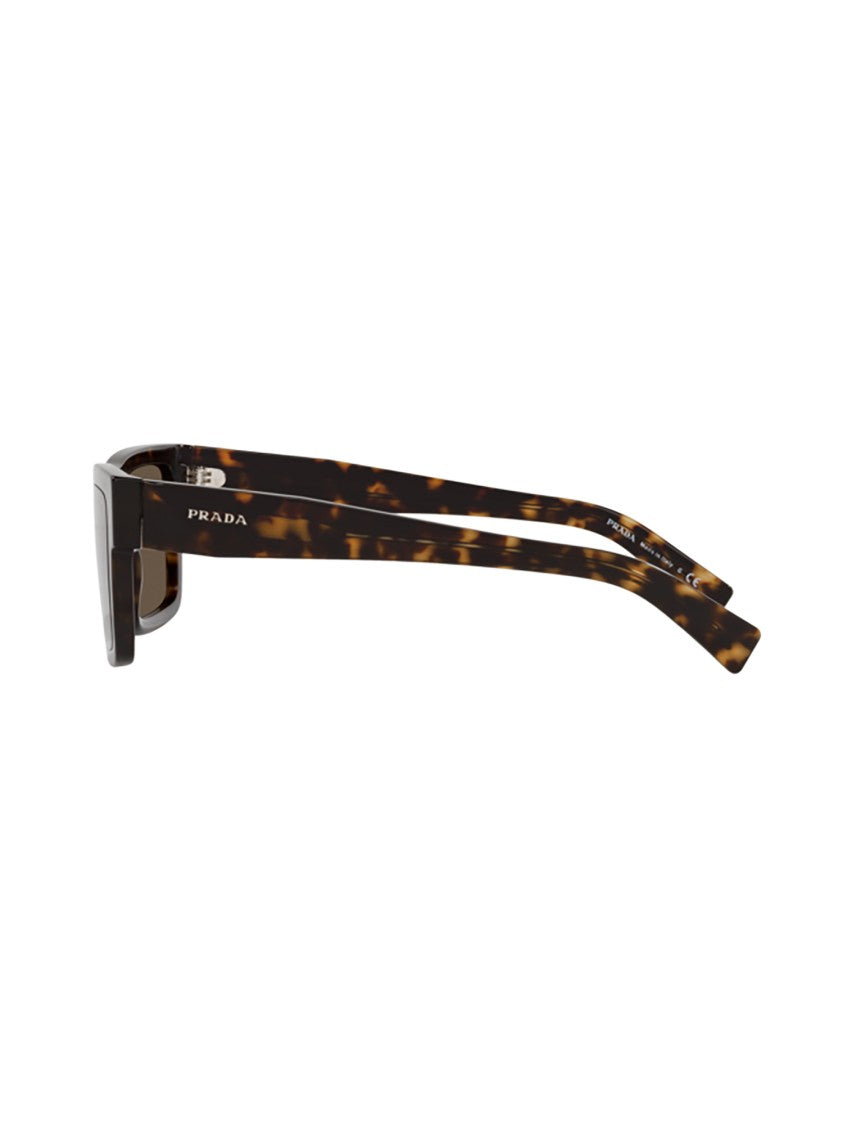 Prada 19Ws Sole Oversized Square Tortoiseshell Sunglasses
