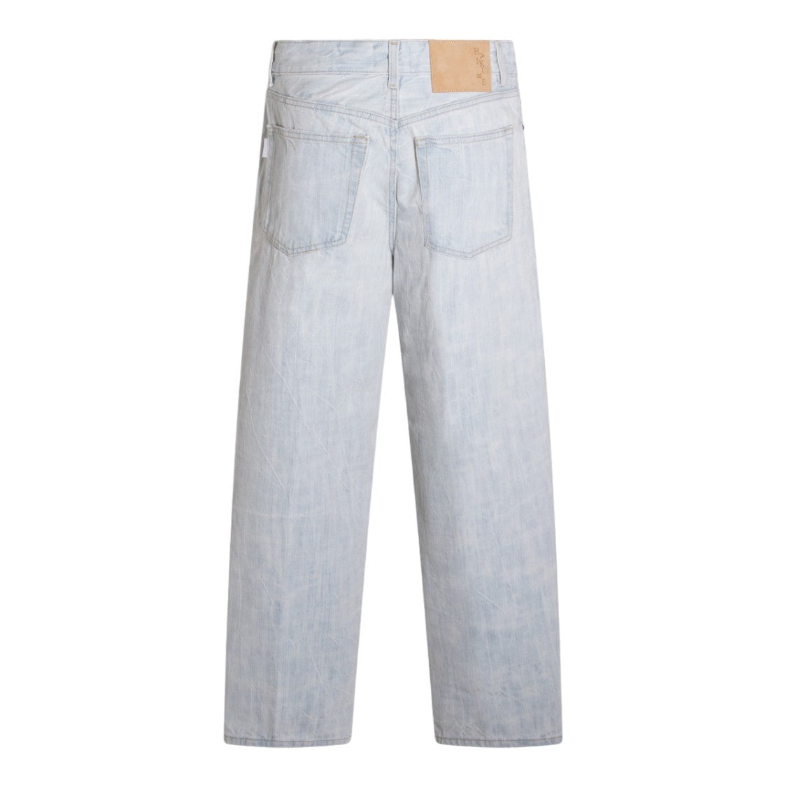 Haikure Mid-Rise Straight-Leg Jeans With Classic Five-Pocket Design
