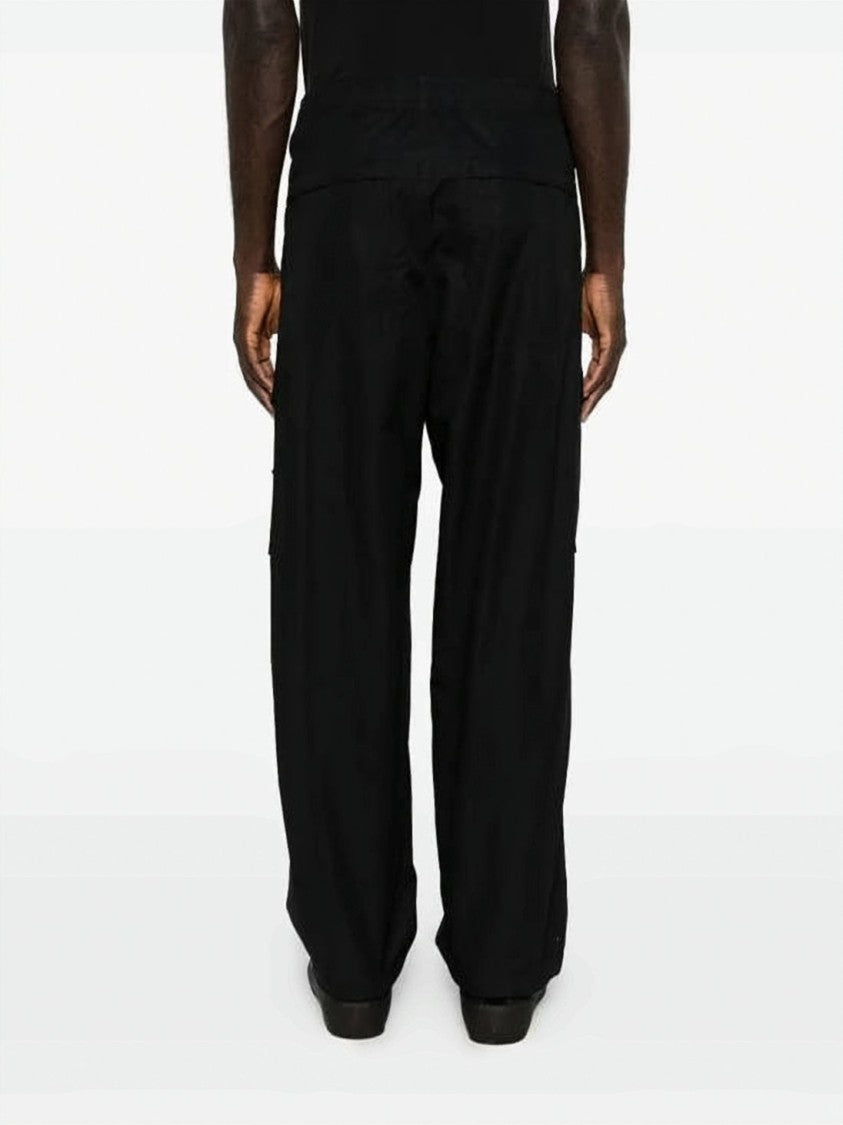 Stone Island Straight-Fit Casual Pants With Flap Pockets