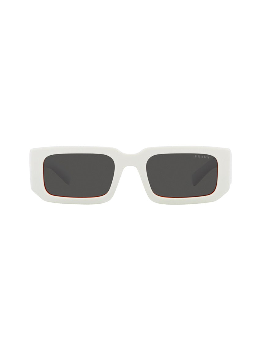 Prada Linea Rossa Rectangular Frame Sunglasses With Bold Silhouette