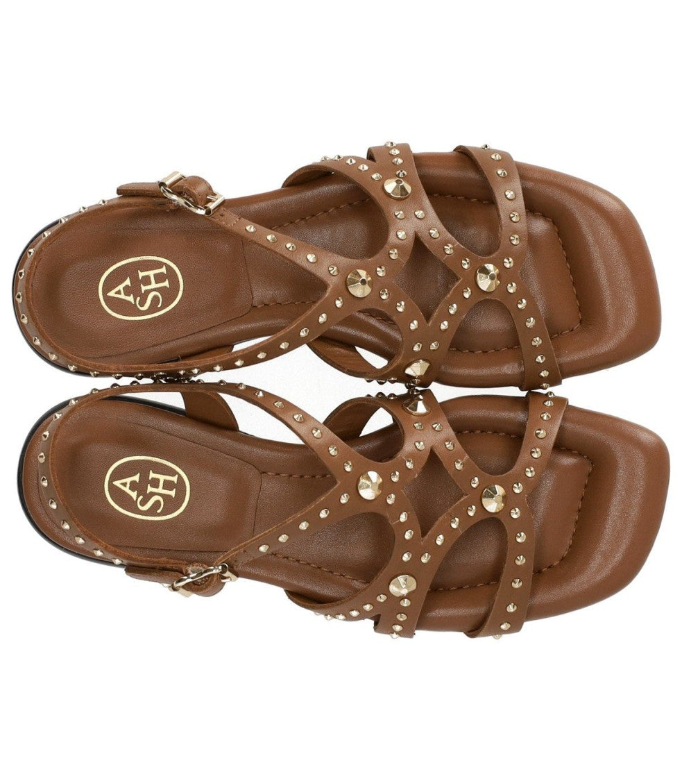 Ash Ruby Cinnamon Flat Sandal