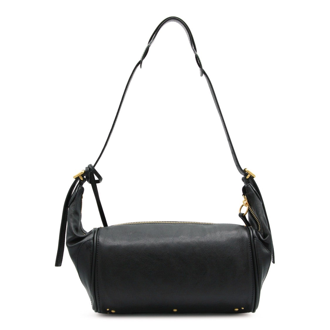 Chloé Paddington Shoulder Bag In Smooth Black Leather