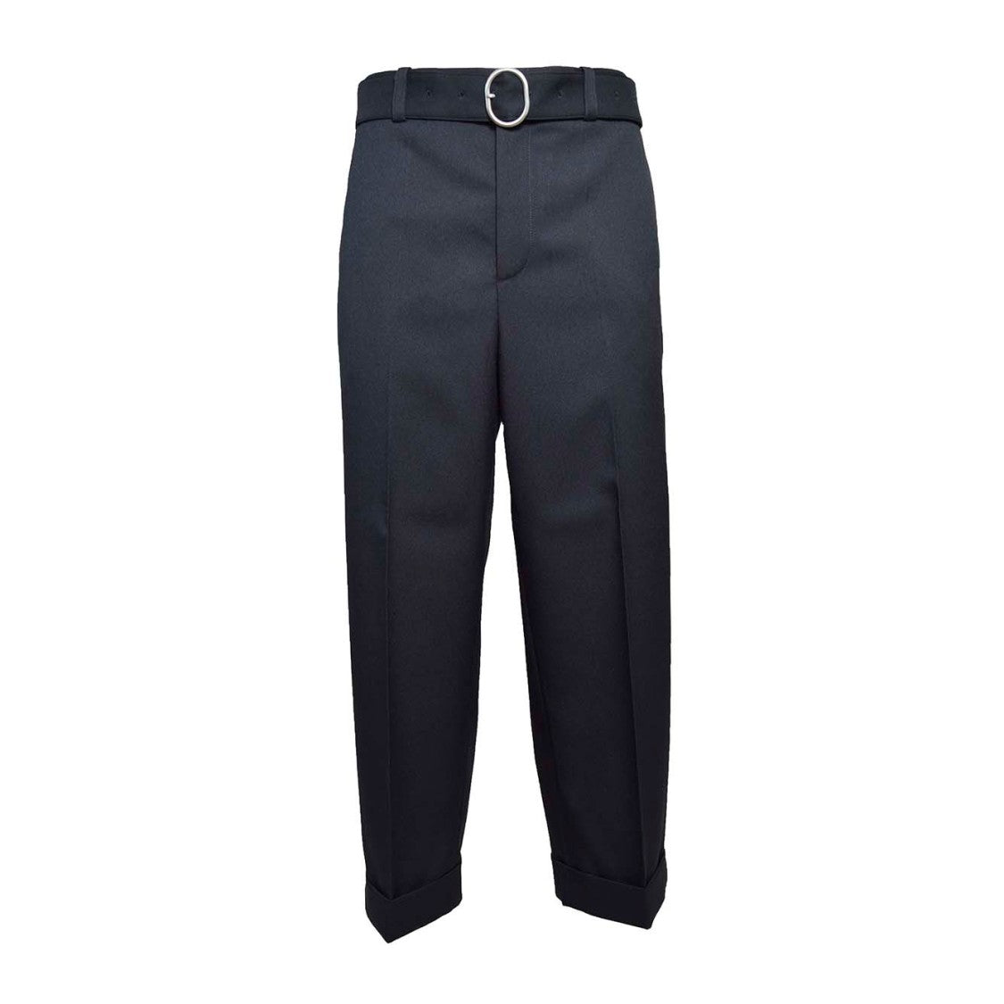 Jil Sander Blue Gabardine Pants