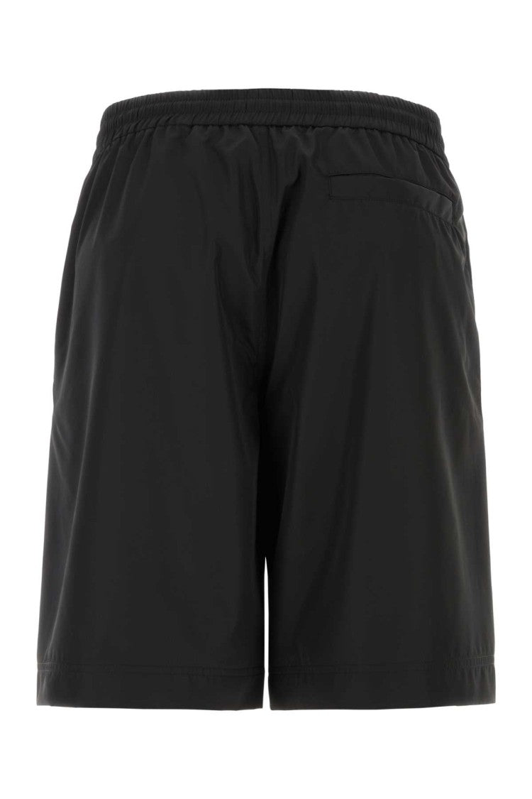 Givenchy Black Polyester Bermuda Shorts