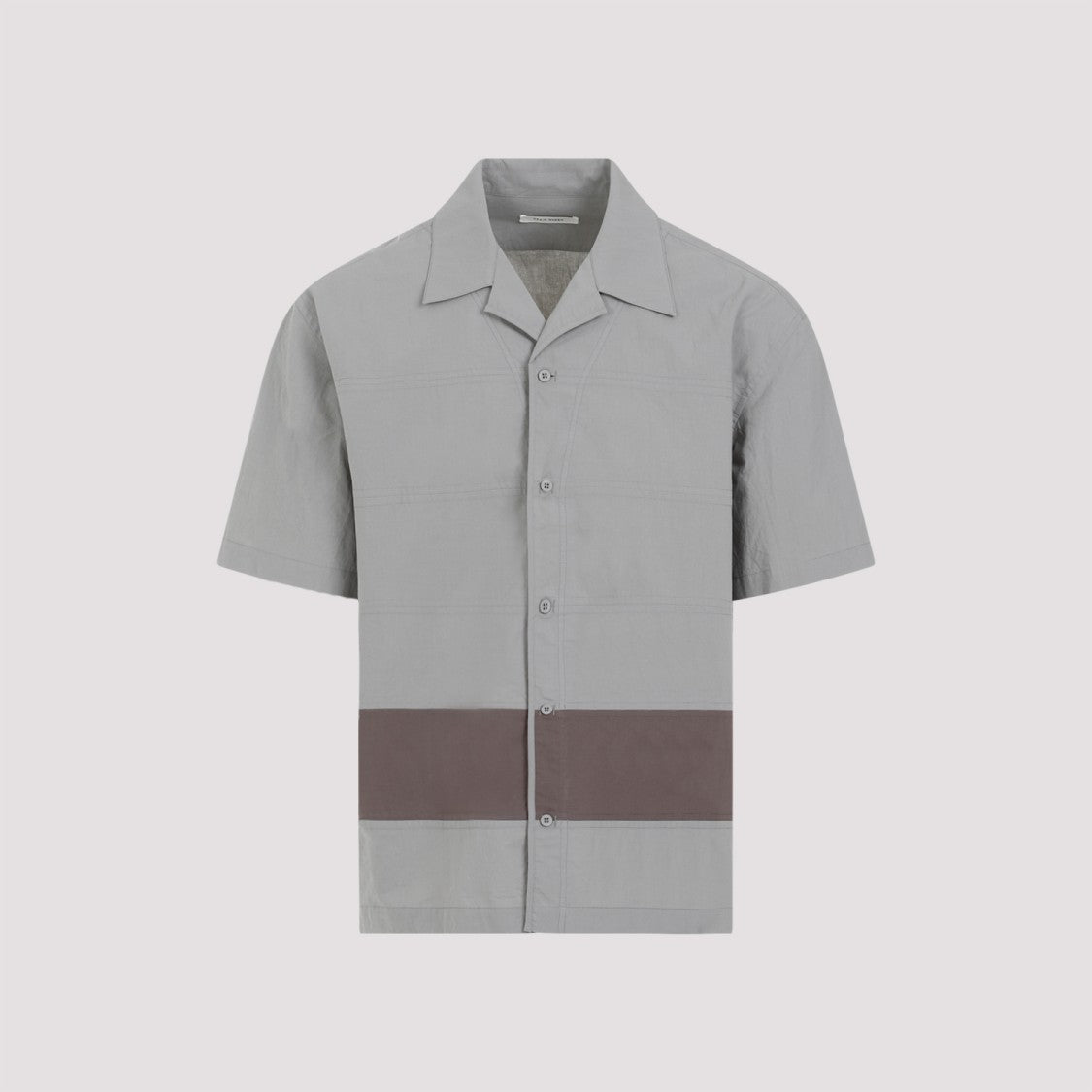 Craig Green Grey Cotton Barrel Shirt