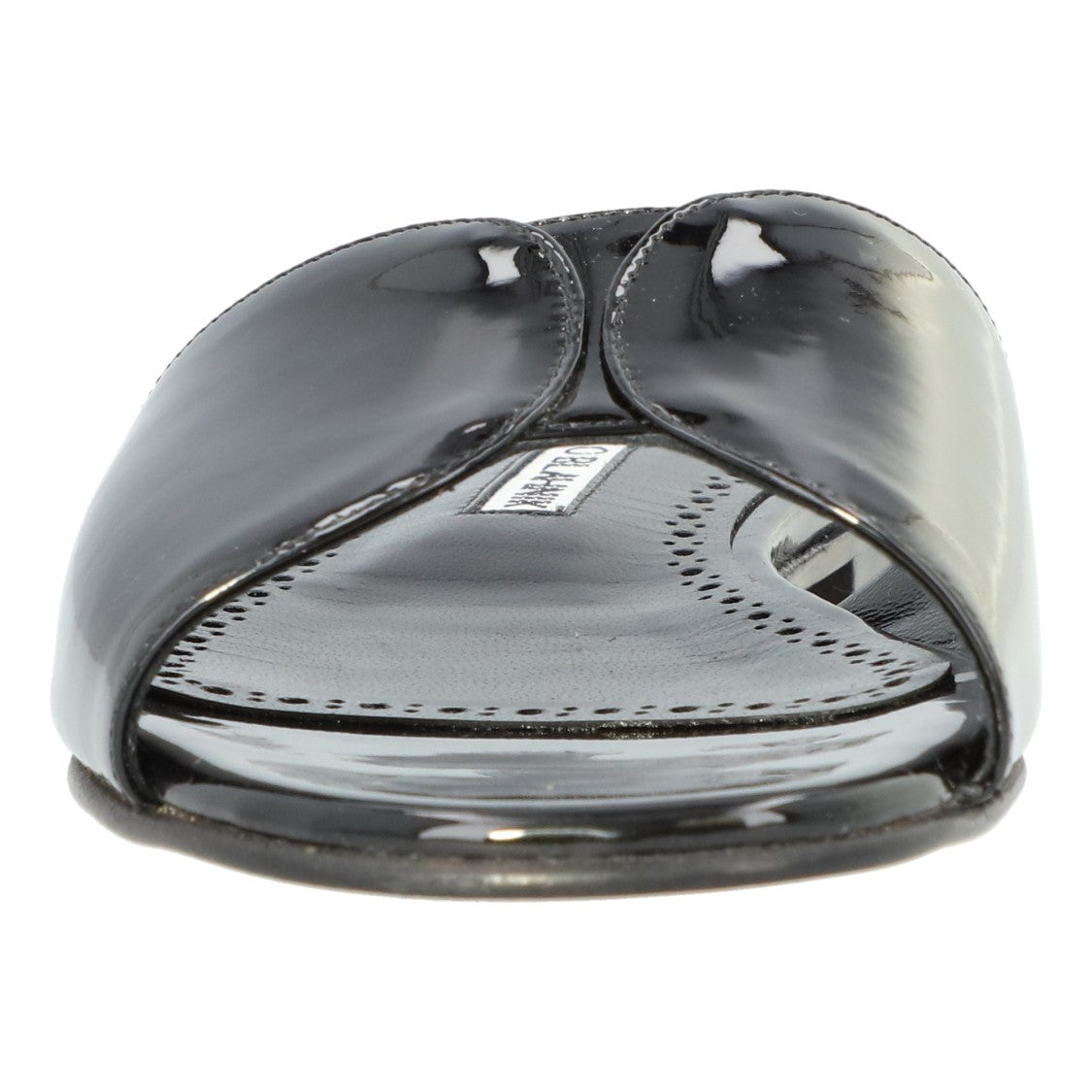 Manolo Blahnik Houramu Flat Black