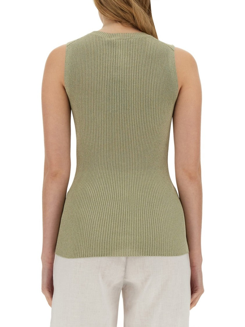 Fabiana Filippi Ribbed Sleeveless Top