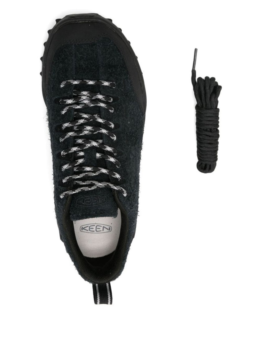 Keen Textured Black Sneakers With Rugged Sole