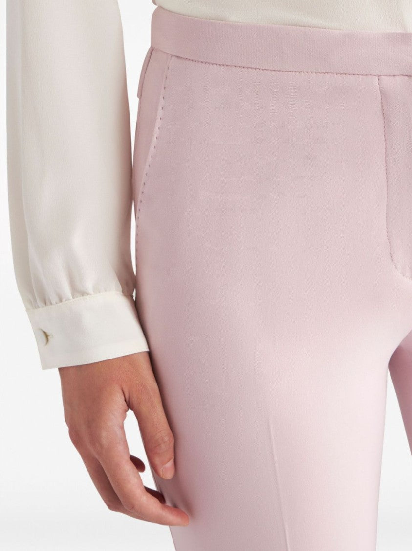 Etro Light Pink Stretch Cady Trousers
