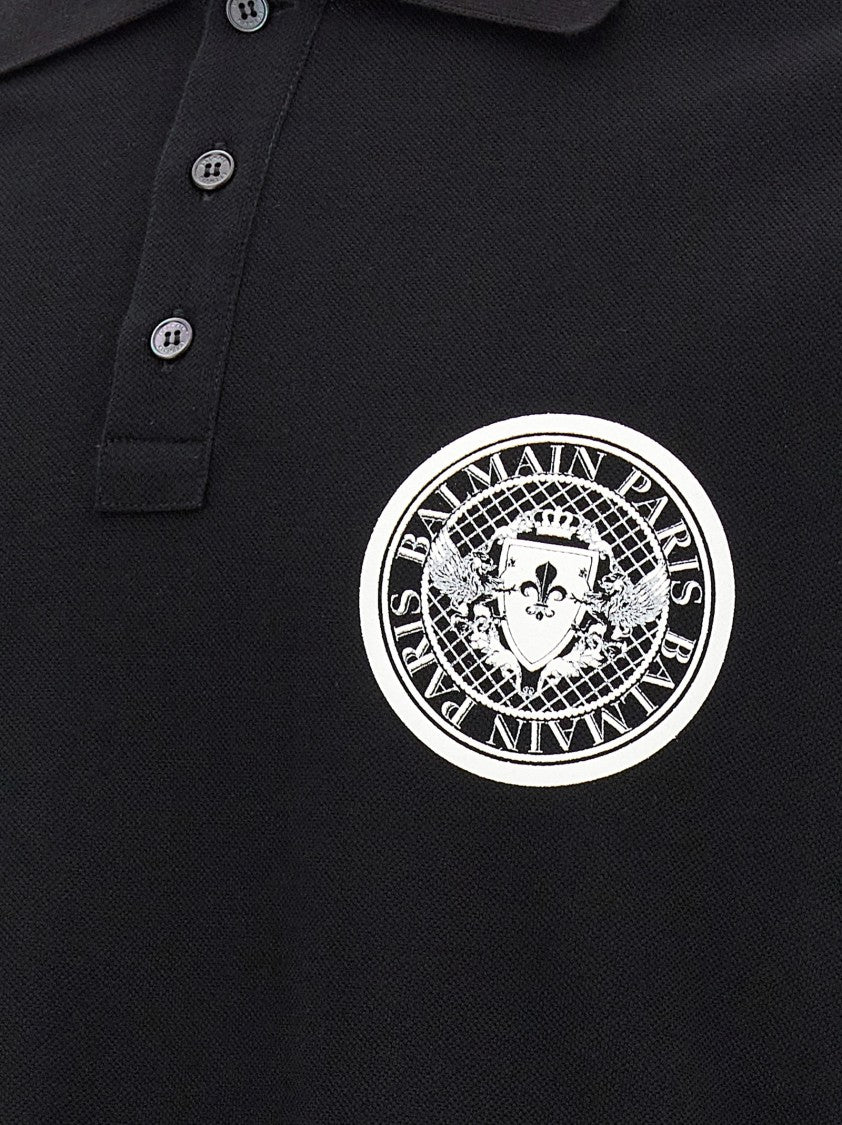 Balmain 'Coin' Polo Shirt