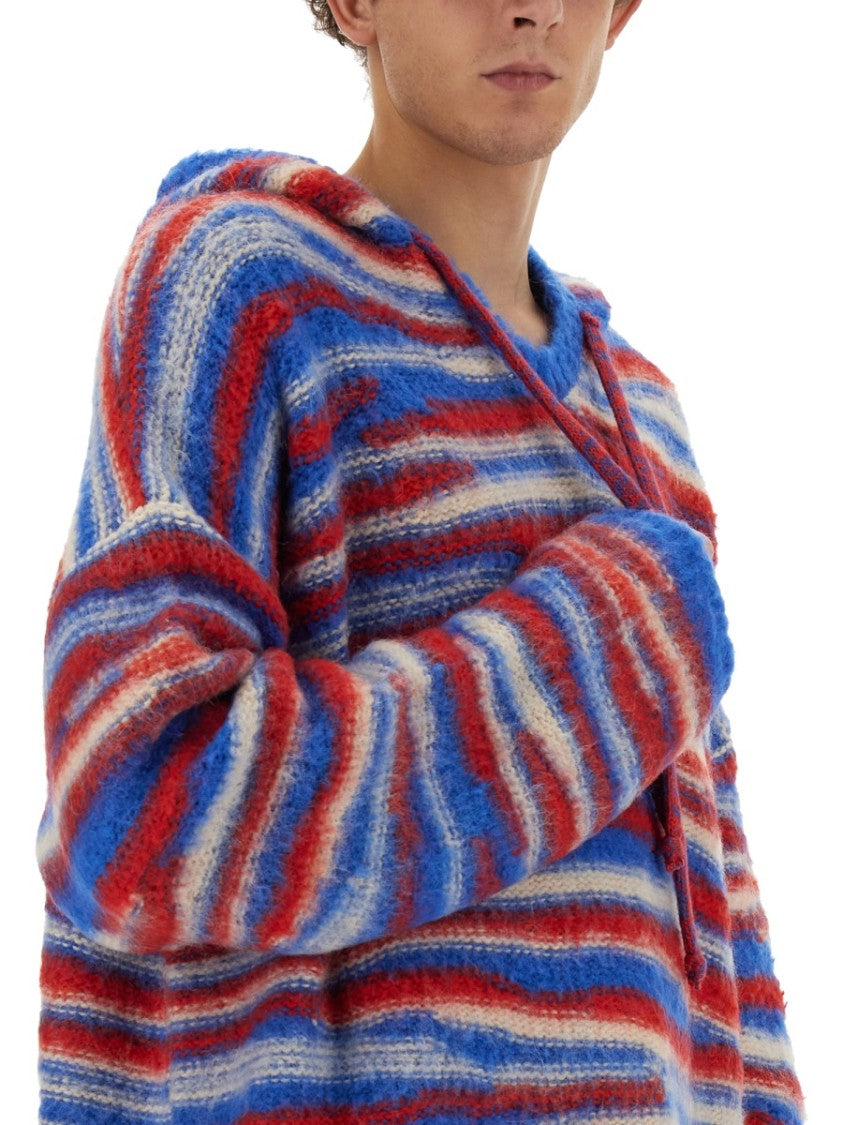 Erl Relaxed Fit Hooded Sweater