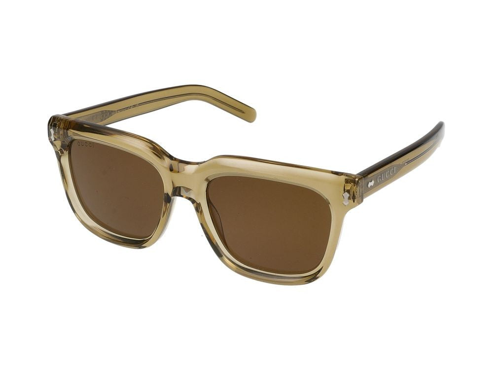 Gucci Sunglasses Gucci Gg1523s 004 Yellow Yellow Brown 53/18/145