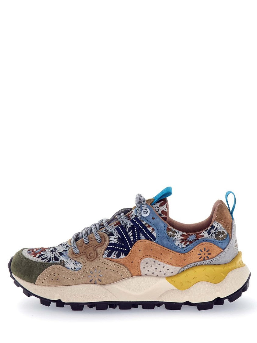 Flower Mountain Yamano 3 Sneakers With Multi-Material Upper