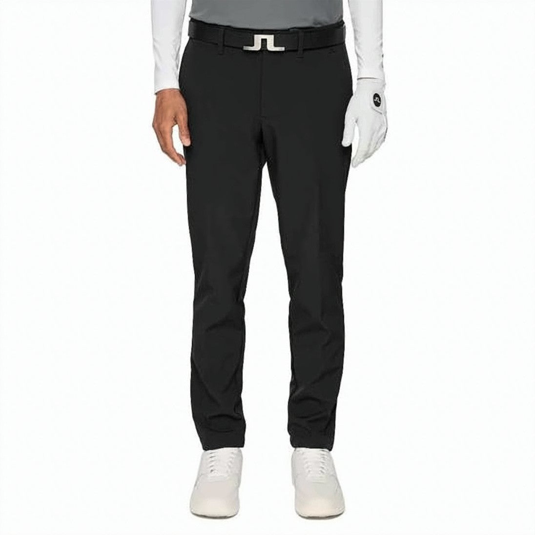 J Lindeberg Straight Fit Pants With Tailored Silhouette