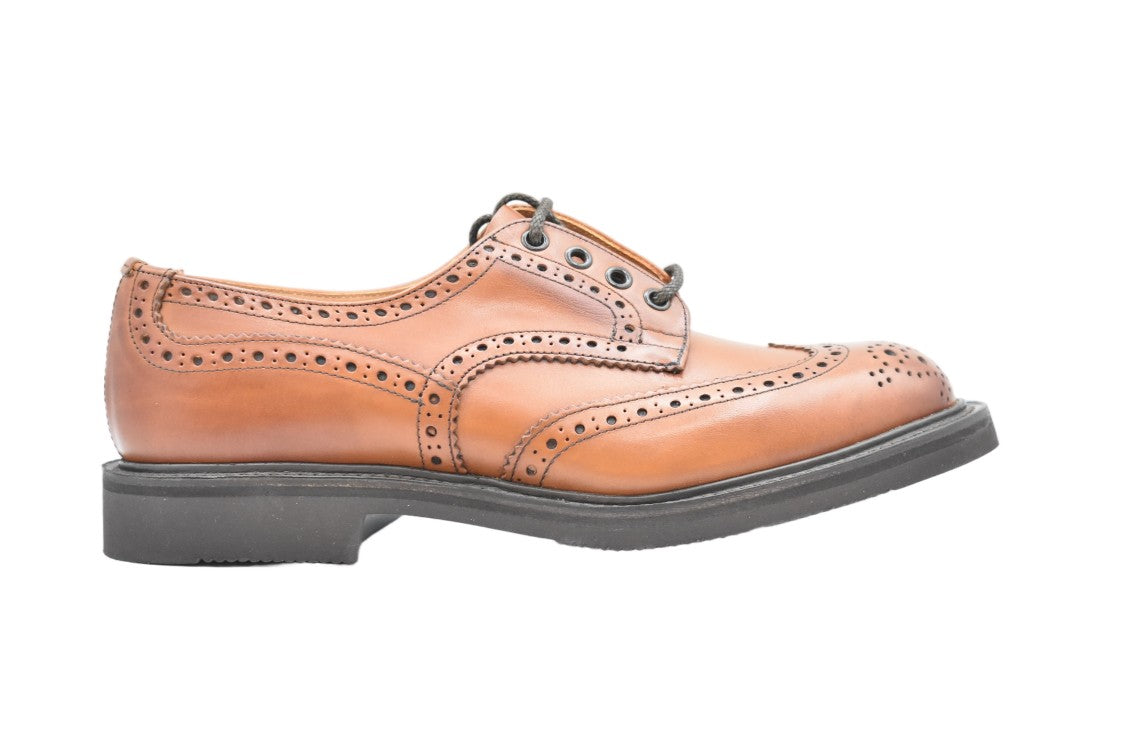 Tricker's Brown Laced Classic Versatile Flat Shoes
