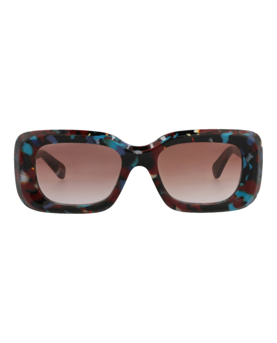 Chloé Square-Frame Recycled Acetate Sunglasses