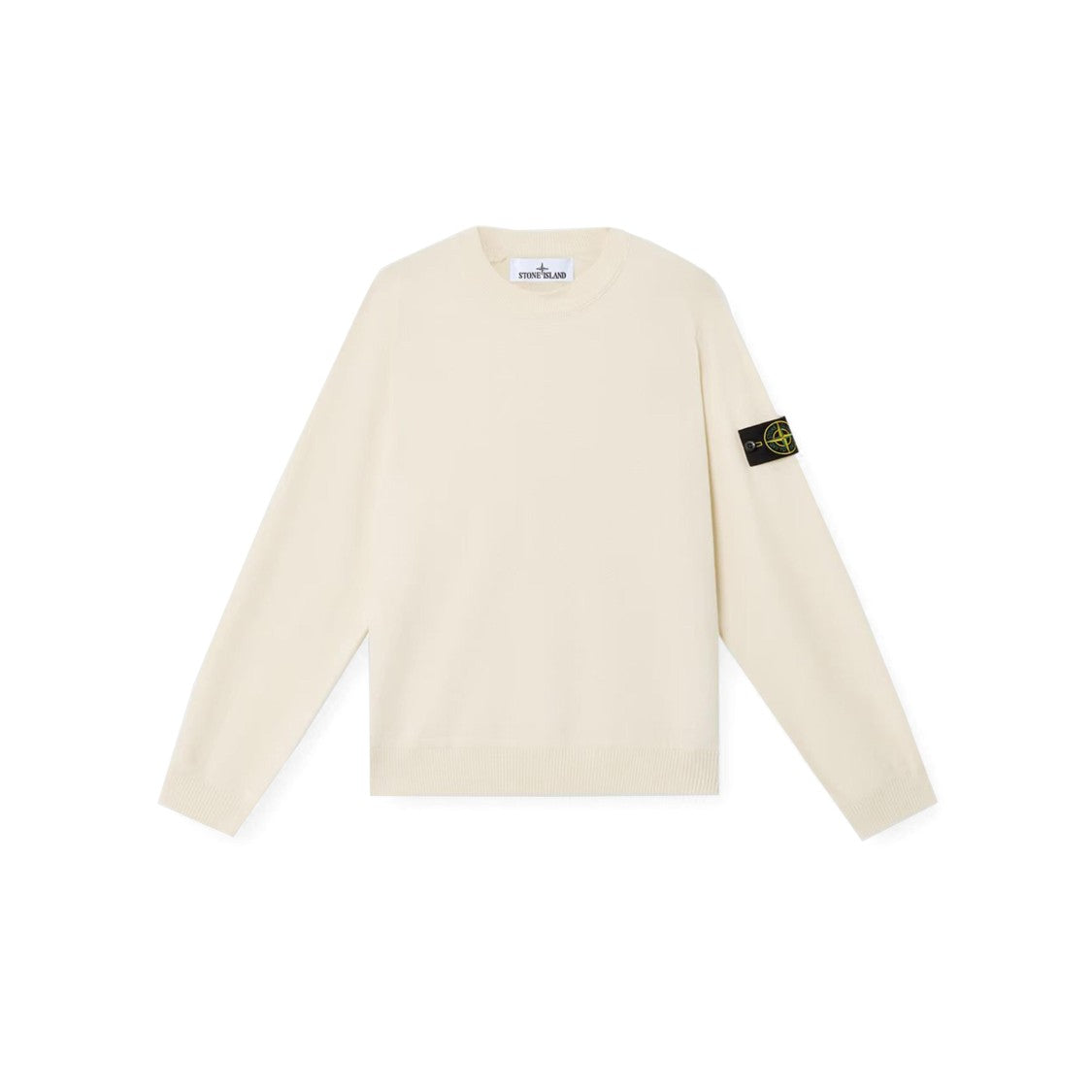 Stone Island Classic Crew Neck Cotton Knitwear Sweater