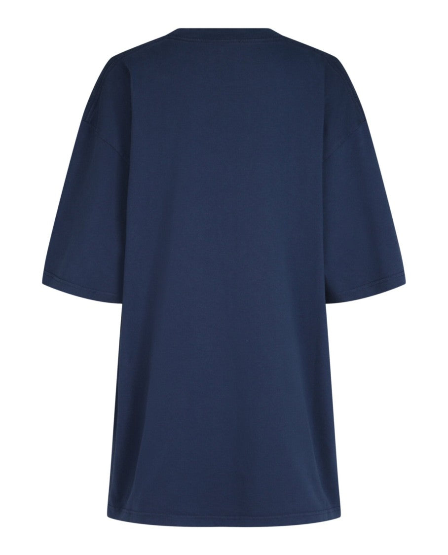 Balenciaga Boxy Fit Cotton T-Shirt With Embroidered Pride Graphic